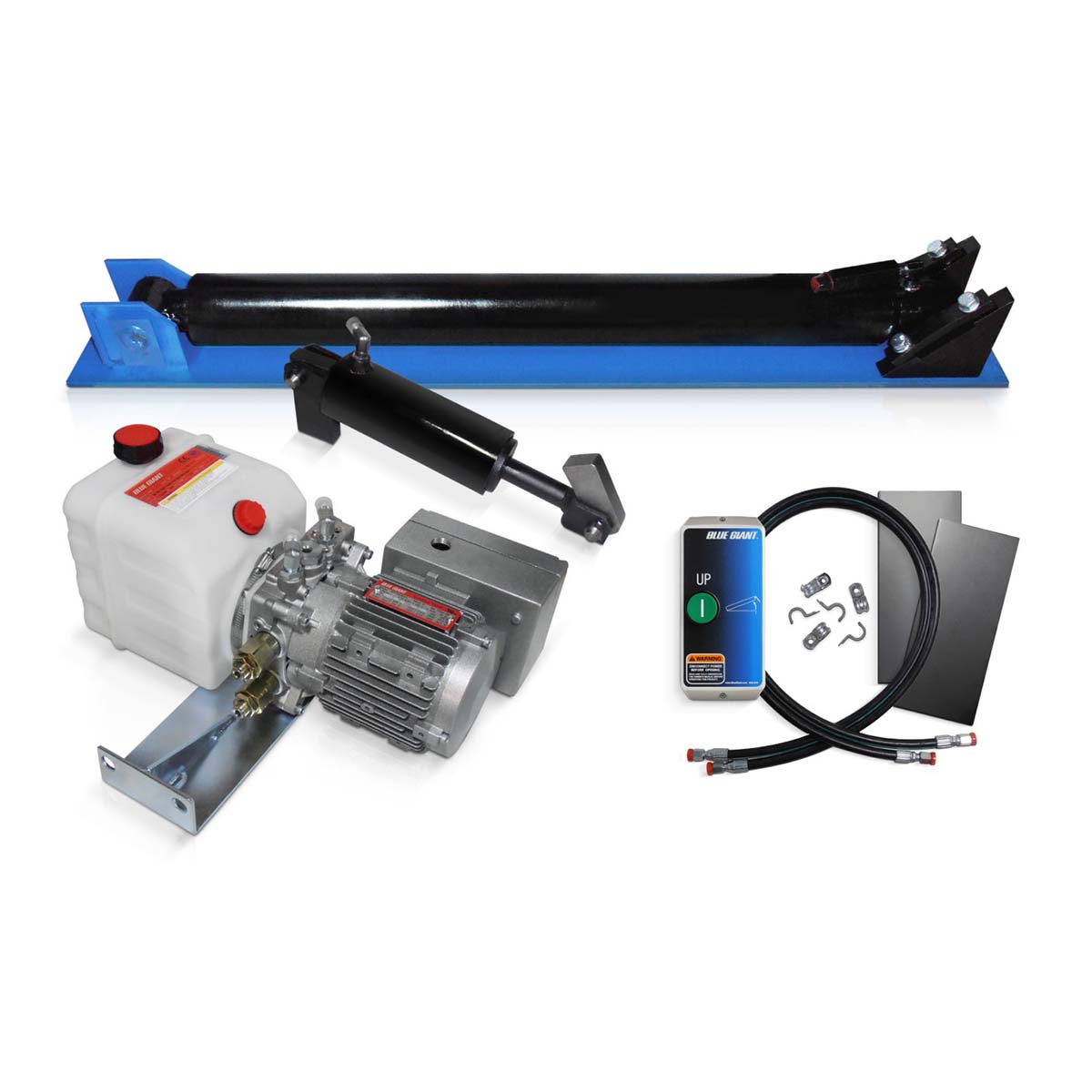 Kit de conversión de rampas mecánicas a hidraúlicas para cualquier marca y medida.